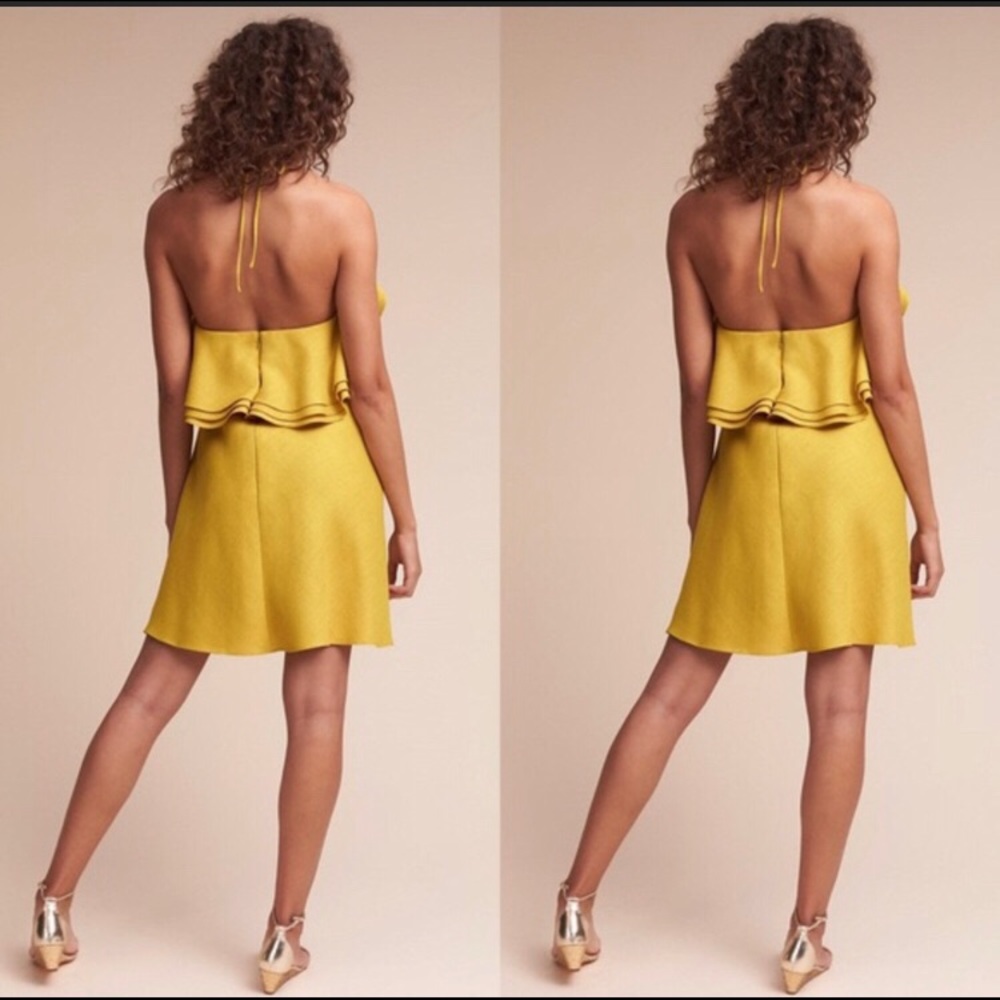 Badgley Mischka Mini halter dress - Picture 5 of 6